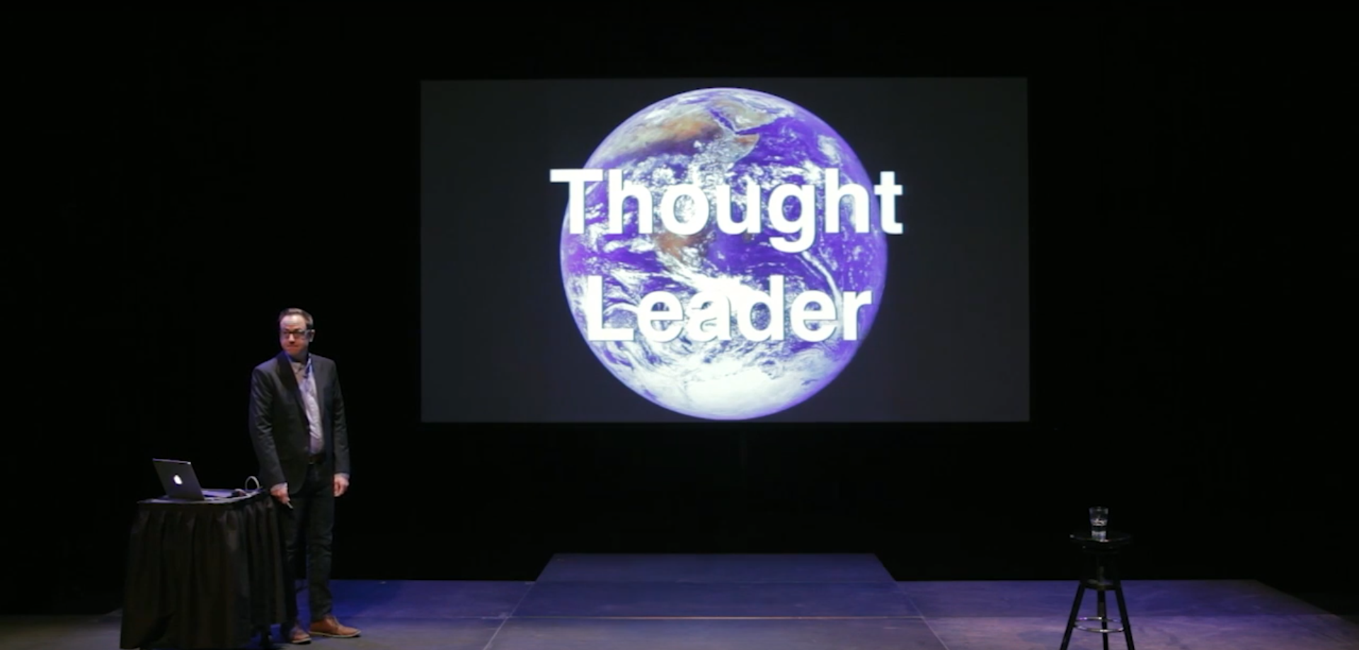 Thought leader screen shot